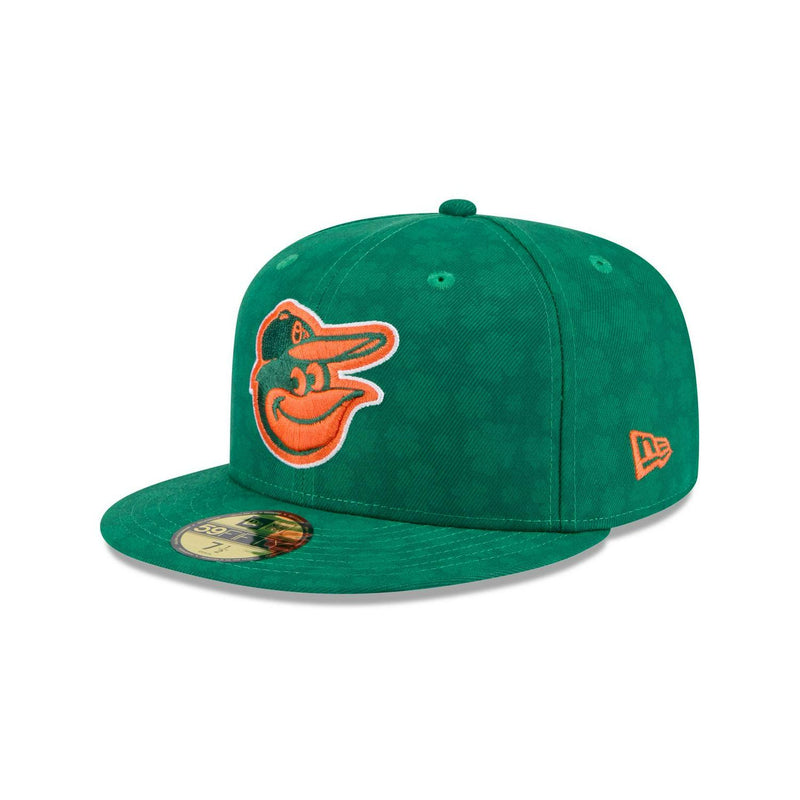 New Era Baltimore Orioles St. Patrick's Day Green Gray 59Fifty 5950 Patch Fitted