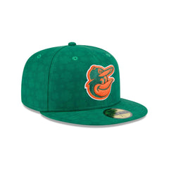 New Era Baltimore Orioles St. Patrick's Day Green Gray 59Fifty 5950 Patch Fitted