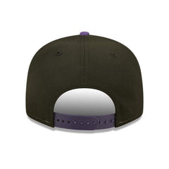 New Era Baltimore Ravens Black Purple Gray Yellow 9Fifty 950 Patch Snapback