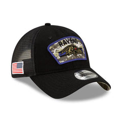 New Era Baltimore Ravens '21 USA Flag Blue Green Red White 9TWENTY Snapback