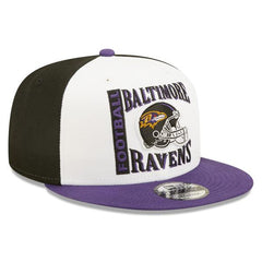 New Era Baltimore Ravens Black Purple Gray Yellow 9Fifty 950 Patch Snapback