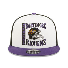 New Era Baltimore Ravens Black Purple Gray Yellow 9Fifty 950 Patch Snapback