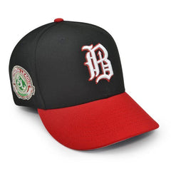 New Era Birmingham Barons Southern White Red Gray 59Fifty 5950 Patch Fitted Hat