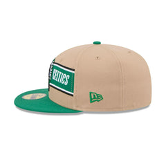 New Era Boston Celtics '24 Brown Beige Black Beige 59Fifty 5950 Patch Fitted