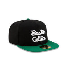 New Era Boston Celtics Dashmark Mesh Black Green Gray 59Fifty 5950 Fitted Hat