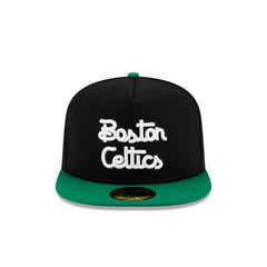 New Era Boston Celtics Dashmark Mesh Black Green Gray 59Fifty 5950 Fitted Hat