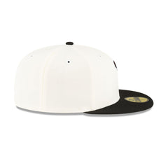New Era Boston Celtics Mascot White Black Gray 59Fifty 5950 Patch Fitted Cap Hat