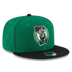 New Era Youth Boston Celtics Green White Black 9Fifty 950 Patch Snapback Cap Hat