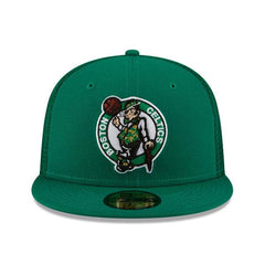 New Era Boston Celtics NBA Green White Black 59Fifty 5950 Patch Cap Hat