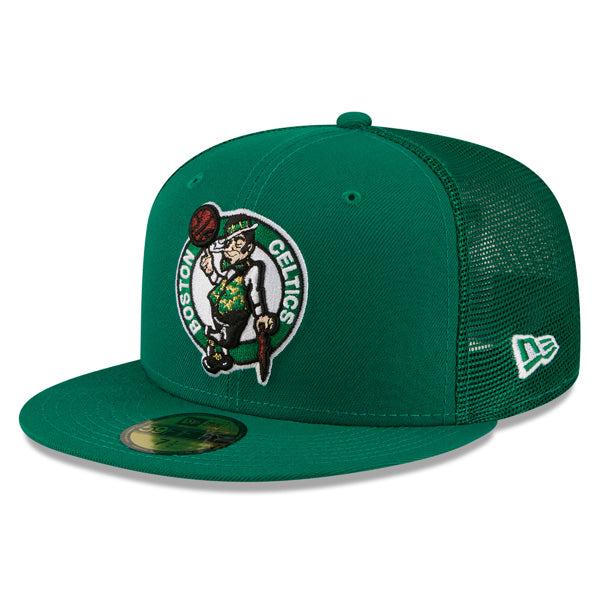 New Era Boston Celtics NBA Green White Black 59Fifty 5950 Patch Cap Hat