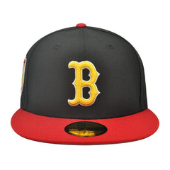 New Era Boston Red Sox '99 ASG Black Yellow Red Gray 59Fifty 5950 Patch Fitted