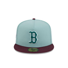 New Era Boston Red Sox '99 ASG Beach Kiss Blue Gray 59Fifty 5950 Patch Fitted