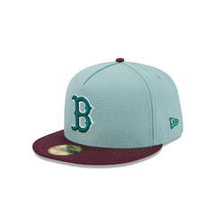 New Era Boston Red Sox '99 ASG Beach Kiss Blue Gray 59Fifty 5950 Patch Fitted