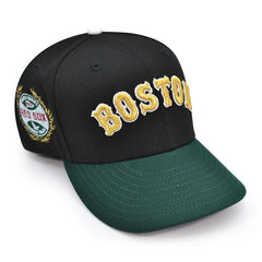 New Era Boston Red Sox '18 WS Black Dark Green Gray 59Fifty 5950 Patch Fitted
