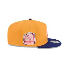 New Era Boston Red Sox '99 ASG Gold Blue Gray 59Fifty 5950 Patch Fitted Cap Hat
