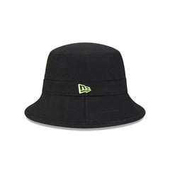 New Era Boston Red Sox Hi Vis Black Green Doodle Bucket Hat