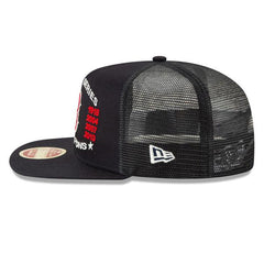 New Era Boston Red Sox Trucker Navy Blue Red White 9Fifty 950 Patch Snapback