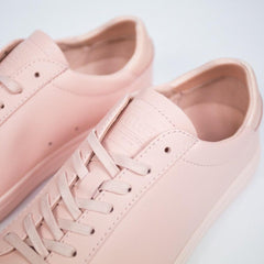 Clae Bradley Light Pink Oiled Leather Casual Shoe Sneaker