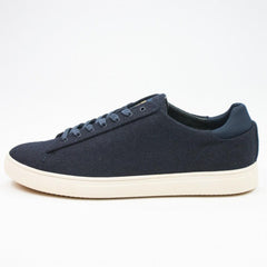 Clae Bradley Navy Wool White Shoe Sneaker Trainer