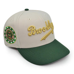 New Era Brooklyn Dodgers '42 ASG Stone Yellow PineGreen Gray 59Fifty 5950 Fitted