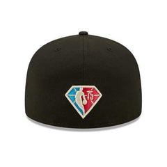 New Era Brooklyn Nets '22 ASG Stars Black Blue Red 59Fifty 5950 Patch Fitted Hat