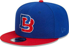 New Era Buffalo Bills Royal Blue Red Gray Black 9Fifty 950 Patch Snapback Hat