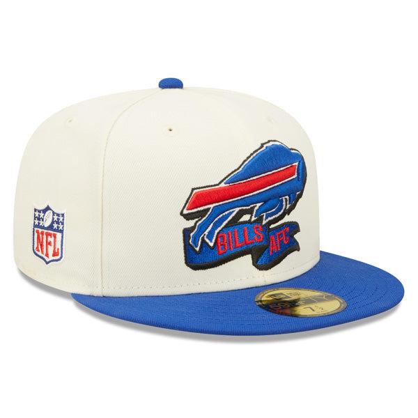 New Era Buffalo Bills '22 Chrome Royal Red Black Blue 59Fifty 5950 Patch Fitted