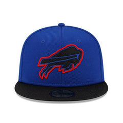 New Era Buffalo Bills '21 Royal Black Red Mesh 59Fifty 5950 Patch Fitted Cap Hat