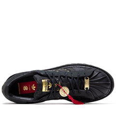 CLOT X Adidas Superstar 'Lunar New Year' - Core Black/Carbon