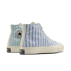 CONVERSE CHUCK 70 HI EGRET White Blue MULTI A00457C Sneaker Shoe Trainer