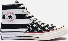 CONVERSE CHUCK 70 HI ARCHIVE RESTRUCTURED - BLACK/WHITE/EGRET