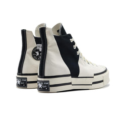 CONVERSE CHUCK 70 PLUS COUNTER CLIMATE EGRET BLACK White A01388C Sneaker Shoe