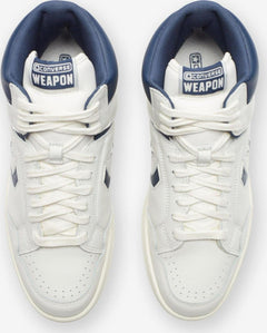 CONVERSE WEAPON MID VINTAGE - WHITE/ NAVY/ EGRET