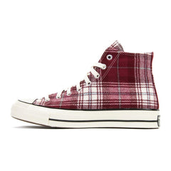Converse CTAS 70 Hi Dark Burgundy Red White Black Cyan Tint Sneaker Shoe Trainer