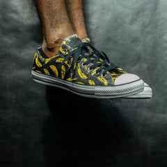 Converse CT Warhol Ox Black Yellow White Shoe Sneaker Trainer