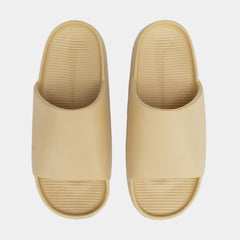WMNS Nike Calm Slide Beige Comfortable Lightweight Sandal Slipper