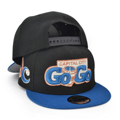 New Era Capital City GoGo Seashore Blue Orange White 9Fifty 950 Patch Snapback