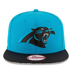 New Era Carolina Panthers '16 NFL Blue Black White 9Fifty 950 Patch Snapback Hat