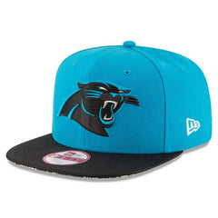 New Era Carolina Panthers '16 NFL Blue Black White 9Fifty 950 Patch Snapback Hat