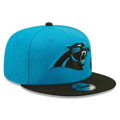 New Era Carolina Panthers Blue Black White Green 9Fifty 950 Patch Snapback
