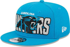 New Era Carolina Panthers '23 Blue Black White Gray 9Fifty 950 Patch Snapback