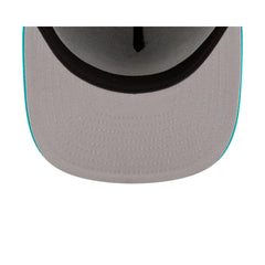 New Era Charlotte Hornets Dashmark Mesh Black Teal Gray 59Fifty 5950 Fitted Hat