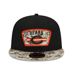 New Era Chicago Bears Camo Orange Red Blue Brown Green 9Fifty 950 Patch Snapback
