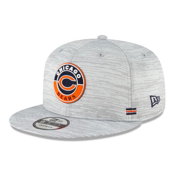 New Era Chicago Bears '20 NFL Light Gray Orange Black 9Fifty 950 Patch Snapback