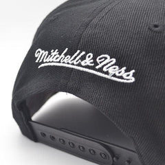 Mitchell And Ness Chicago Bulls 1991 NBA Finals Black White Red Patch Snapback