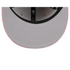 New Era Chicago Bulls '24 Draft Brown Red White Black 59Fifty 5950 Patch Fitted