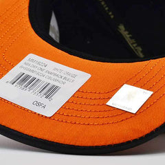 Mitchell And Ness Chicago Bulls Air Jordan DAY ONE White Orange Black Snapback