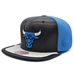 Mitchell And Ness Chicago Bulls AirJordan DAYONE Royal Blue Black White Snapback