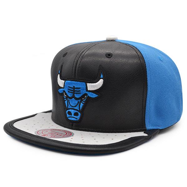 Mitchell And Ness Chicago Bulls AirJordan DAYONE Royal Blue Black White Snapback