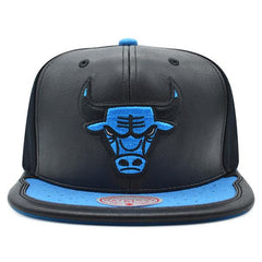 Mitchell And Ness Chicago Bulls Air Jordan DAY ONE Black Royal Blue Snapback Hat